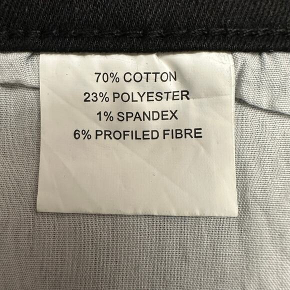 Good Counsel Men's 50 x 32 Black Malone Stretch Jeans Casual Denim Pants - Picture 6 of 6